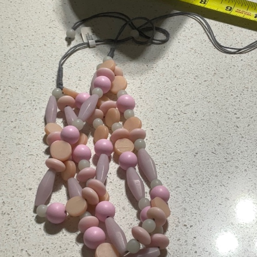 Necklace adjustable mutibeat